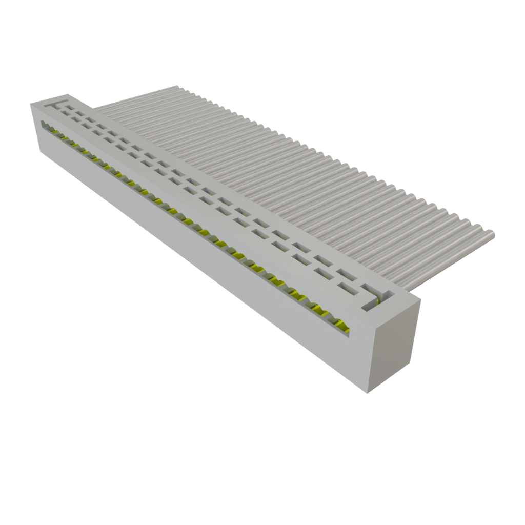 Samtec-TCSD-20-S-10.00-01-N Cable Assembly 0.254m 28AWG 1mm 40 POS IDC Connector F TIGER EYE™ Bulk