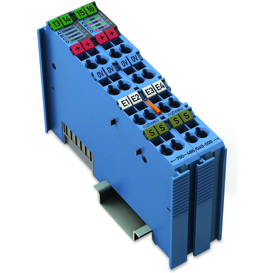 WAGO-750-486/040-000 Verschiedene Produkte 4-Channel Analog input, 0/4-20 mA, Intrinsically safe, Extreme