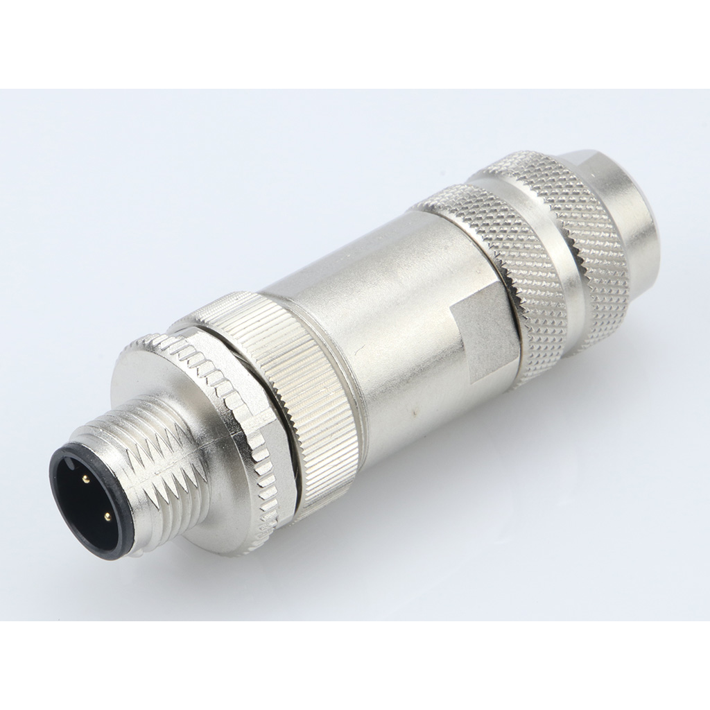 Molex-1200710032 Connector Circular Conn M12 Circular PIN 4 POS Screw ST Cable Mount 4 Terminal 1 Port Mini-Change®