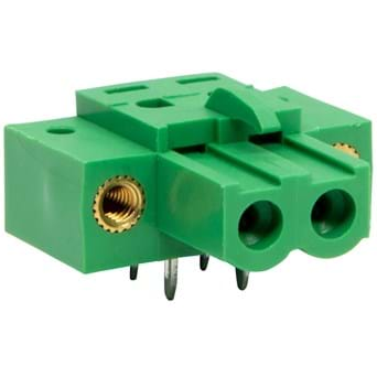 CamdenBoss Ltd-CTBP97HJ/2FL Steckverbinderleisten und Leiterplattenbuchsen Conn Wire to Board F Solder RA Top Entry Thru-Hole