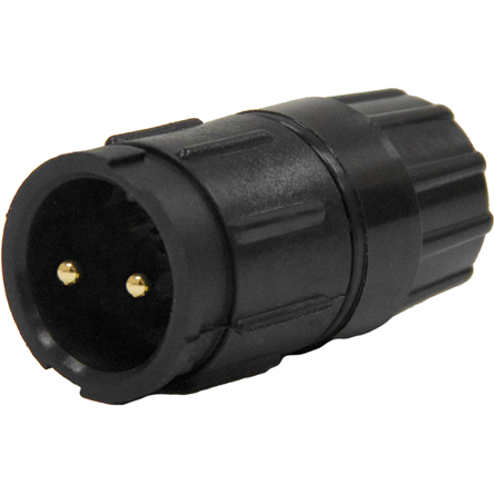 Switchcraft-5182-2PG-3DC Connettore circolare Conn Circular PIN 2 POS Solder Cup ST Cable Mount 2 Terminal 1 Port