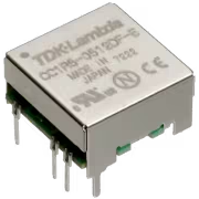 TDK-Lambda Americas-CC1R5-1212DF-E Convertisseur CC en CC et module de régulateur de commutation Module DC-DC 12VIN 2-OUT 12V/-12V/15V/-15V 0.06A/-0.06A/0.05A/-0.05A 1.5W 7-Pin PDIP