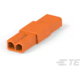 TE Connectivity-2271203-1 Connector Headers and PCB Receptacles Conn Wire to Wire F 2 POS 5.7mm ST Cable Mount Loose