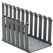 HellermannTyton-181-33016 Wiring Ducts Wiring Ducts Slotted Rectangular Polyvinyl Chloride Gray Carton