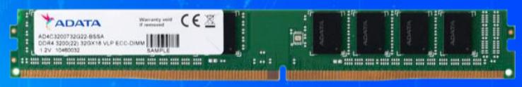 ADATA Technology Co., Ltd-AD4C2666W4G19-BSSF Memory Modules DRAM Module DDR4 SDRAM 4Gbyte 288VLP UDIMM Bulk