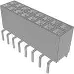 Conn Socket Strip SKT 16 POS 2.54mm Solder ST Bottom Entry Thru-Hole TIGER CLAW™ Tube