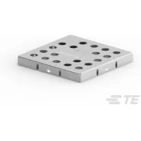 TE Connectivity-2118715-2 null Board Mount EMI Enclosures 16.9 x 16.9 x 2mm Two-piece Cold Rolled Steel SMD