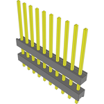 Conn Board Stacker HDR 10 POS 2.54mm Solder ST Thru-Hole Bulk