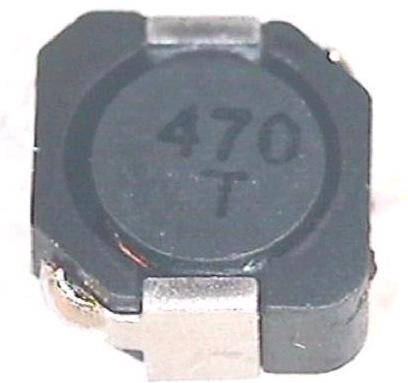Sumida-CDRH6D12NP-1R0NC Induktionsspule, Oberflächenmontage Inductor Power Shielded Drum Core 1uH 30% 100KHz Ferrite 2.8A 0.0375Ohm DCR T/R
