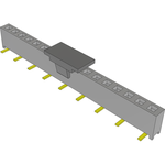 Conn Socket Strip SKT 17 POS 2mm Solder ST Top Entry SMD Tube