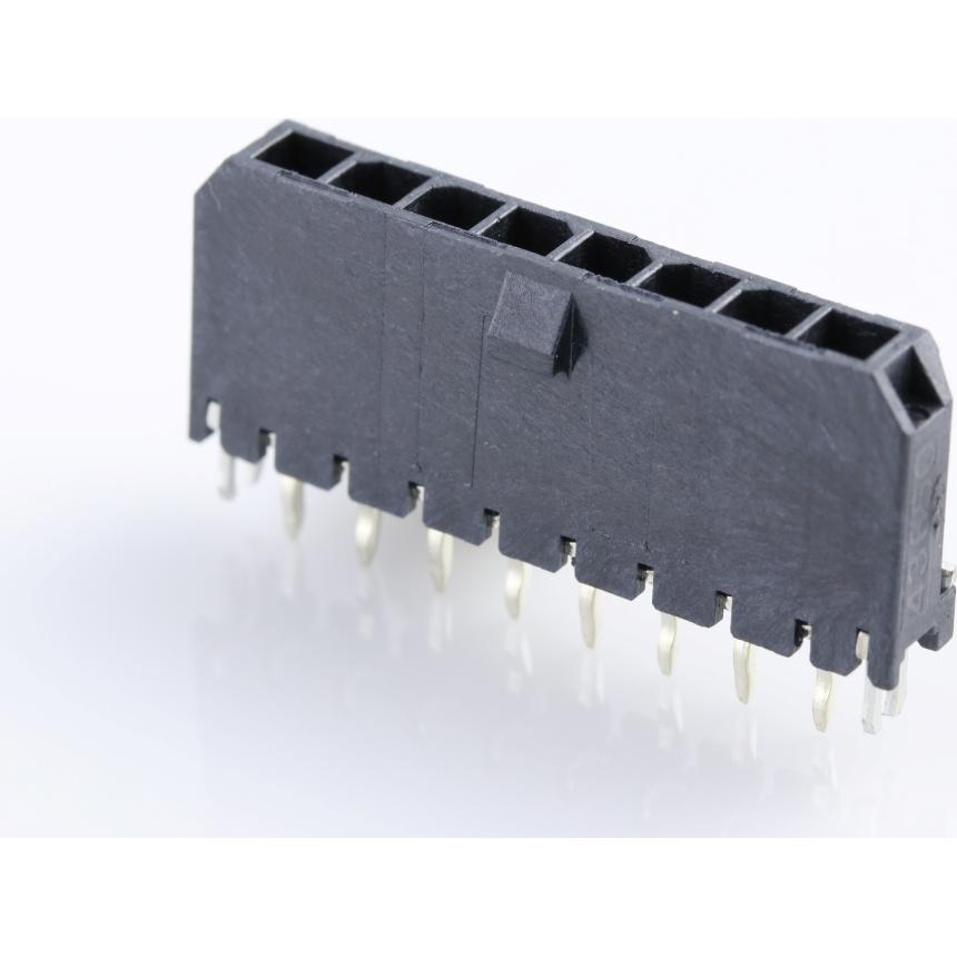 Molex-0436500819 Steckverbinderleisten und Leiterplattenbuchsen Conn Wire to Board HDR 8 POS 3mm Solder ST Thru-Hole Tray