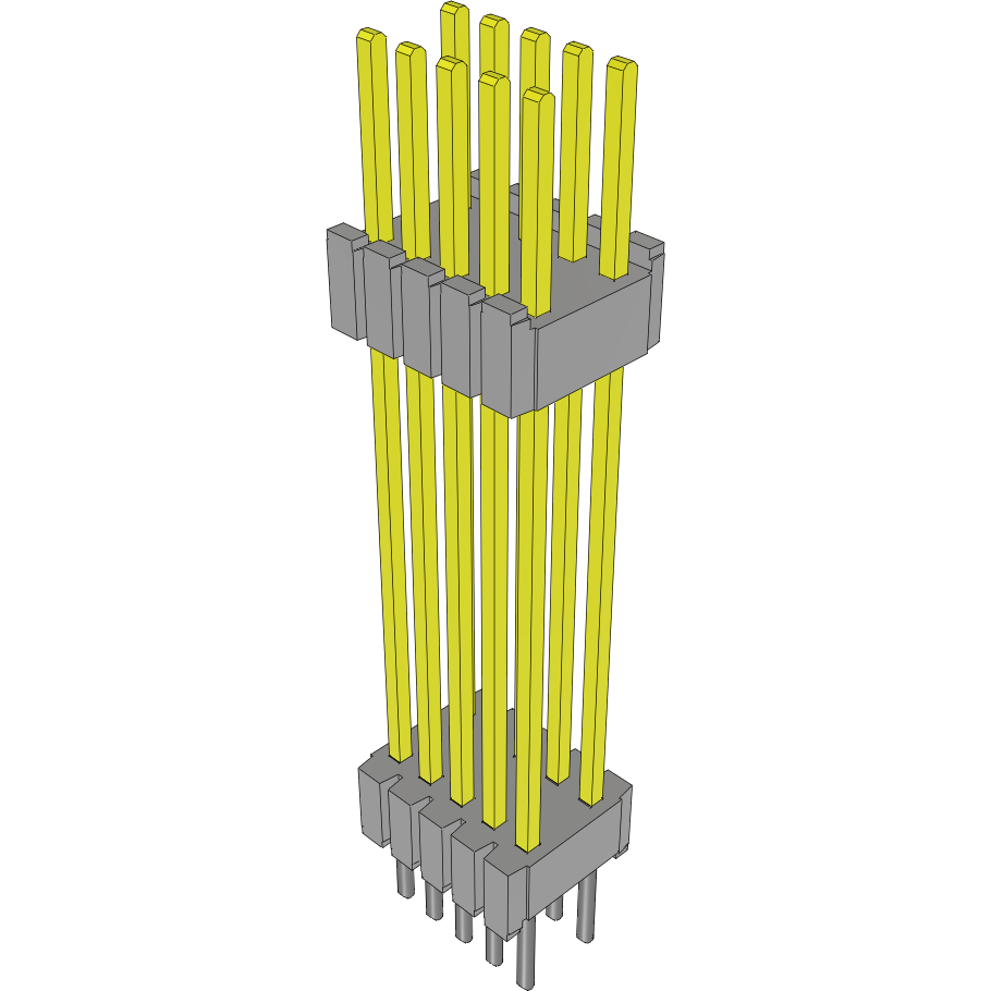 Samtec-DWM-05-61-S-D-755 Steckverbinderleisten und Leiterplattenbuchsen Conn Board Stacker HDR 10 POS 1.27mm Solder ST Thru-Hole Layer