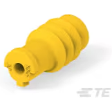 TE Connectivity-967067-2 Accesorios del conector Connector Accessories Wire Seal Straight Silicone Yellow