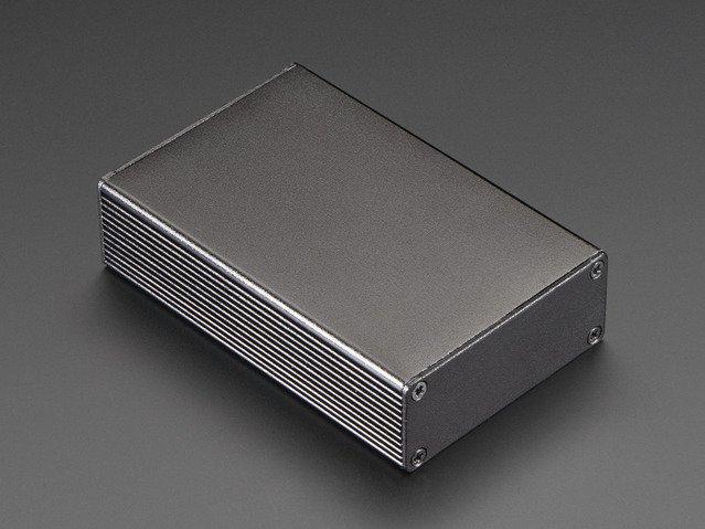 Adafruit Industries-2229 Scatole, contenitori e rack Black Anodized Aluminum Extruded Box