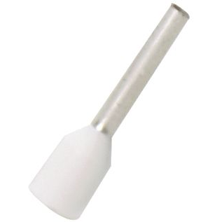 Panduit-FSDX75-8-D Connector Terminals Ferrules Terminal 20AWG Copper White M 13.5mm Tin Bag