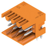 Weidmuller-1728160000 Steckverbinderleisten und Leiterplattenbuchsen Conn Shrouded Header HDR 8 POS 3.5mm Solder RA Side Entry Thru-Hole Box