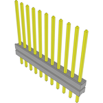 Conn Board Stacker HDR 11 POS 2mm Solder ST Top Entry Thru-Hole Bulk