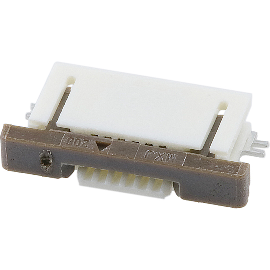 Molex-527460671 Steckverbinder, FFC-FPC Conn FFC/FPC Connector SKT 6 POS 0.5mm Solder RA SMD Easy-On™ T/R