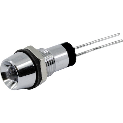 VCC (Visual Communications Company, LLC)-PMRL200-RAG2-WT Panel Mount Indicators Recessed Led Panel Indicator