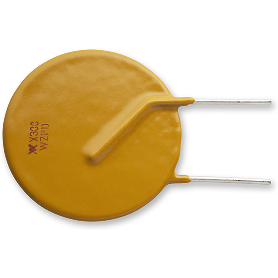 Littelfuse-RF2719-000 PTC, rückstellbare Sicherung PTC Resettable Fuse 3A(hold) 6A(trip) 72V 40A 2.8(Nom) W 19.8s 0.04Ohm Radial 23.9 X 3mm Ammo