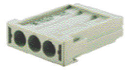 Weidmueller GmbH & Co. KG-1682080000 Connector Rectangular Conn Rectangular M 3 POS Crimp ST Cable Mount