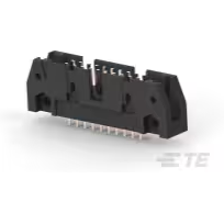 TE Connectivity-102153-4 Steckverbinderleisten und Leiterplattenbuchsen Conn Ejector Header HDR 20 POS 2.54mm Solder ST Thru-Hole Tray