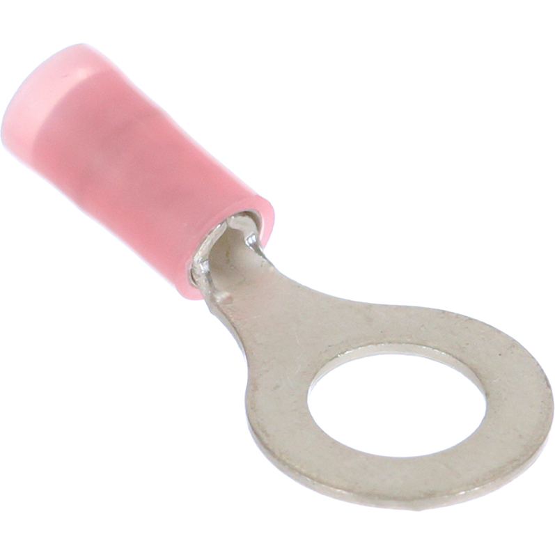 Molex-190730024 Connector Terminals Ring Tongue Terminal 18-22AWG Copper Red 26.9mm Tin Avikrimp™ Carton