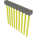 Conn Unshrouded Header HDR 9 POS 2.54mm Solder ST Thru-Hole Bulk