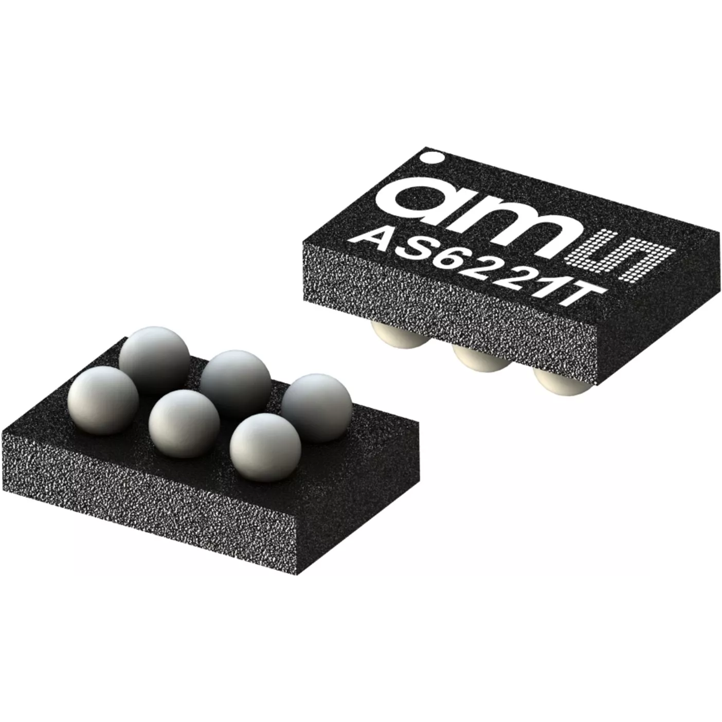 ams OSRAM-AS6221T-AWLM Temperatur- und Feuchtigkeitssensoren Temp Sensor Digital Serial (2-Wire, I2C) 6-Pin WLCSP