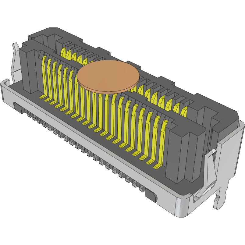 Samtec-LSHM-120-02.5-L-DV-A-S-K-TR Steckverbinderleisten und Leiterplattenbuchsen Conn Socket and Terminal Strip HDR/SKT 40 POS 0.5mm Solder ST Top Entry SMD Razor Beam™ T/R