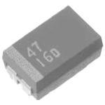 Cap Tant Solid 22uF 10V B CASE 20%( 3.5 X 2.8 X 1.9mm) Inward L SMD 3528-21 1.7 Ohm 125°C T/R