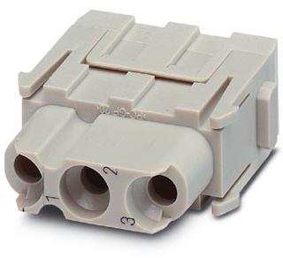 PHOENIX CONTACT-1663226 Steckverbinder, rechteckig Conn Rectangular F 3 POS Crimp ST Cable Mount