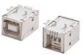 Assmann WSW components, Inc-A-USB B/SMT-R Connector USB Conn USB 1.1 Type B RCP 4 POS 1mm Solder RA SMD 4 Terminal 1 Port