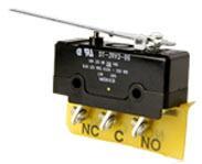 Honeywell-DT-2RV3-B6 Schnappschalter Switch Snap Action N.O./N.C. DPDT Lever 10A 250VAC 250VDC 1.95N Screw Mount Screw