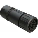 Conn Circular SKT 12 POS Crimp ST Cable Mount 12 Terminal 1 Port