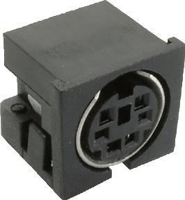 Same Sky (formerly CUI Devices)-MD-50S Conector circular Conn Circular DIN SKT 5 POS Solder RA Thru-Hole 5 Terminal 1 Port