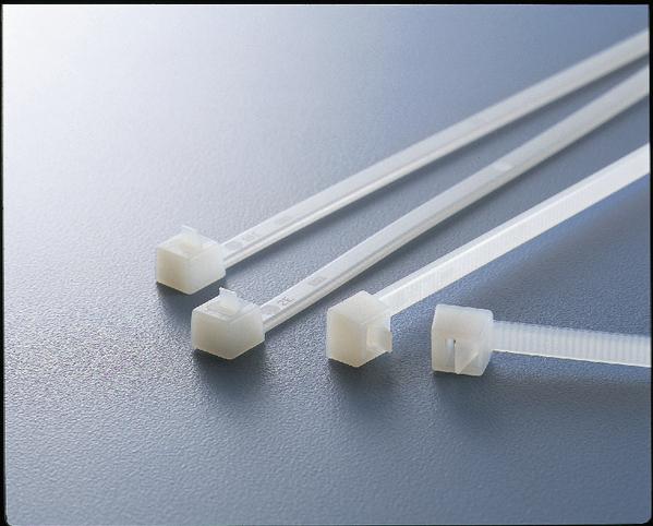 HellermannTyton-115-02300 Attache-câble Cable Ties, Standard Locking Polyamide 6/6 Black 95mm 200N Bag