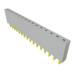 Conn Socket Strip SKT 16 POS 2.54mm Solder ST Top Entry Thru-Hole Bulk
