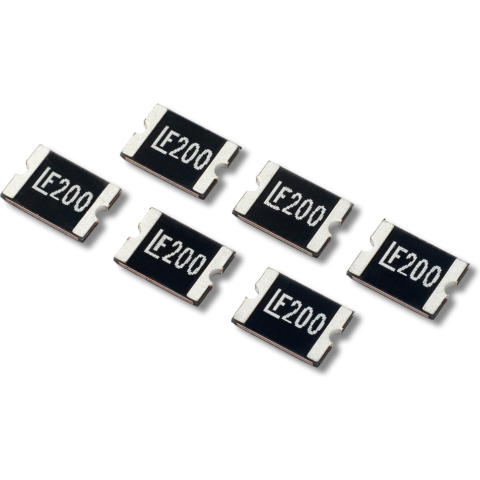 Littelfuse-1812L075/24DR Fusibile resettabile PTC PTC Resettable Fuse 0.75A(hold) 1.5A(trip) 24VDC 100A 0.8W 0.2s 0.11Ohm SMD Solder Pad 1812 T/R