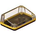 Black Polycarbonate Sloped Waterproof Pocket Enclosure with Yellow Seal <h4><strong>CALIFORNIA PROPOSITION</strong> ⚠️<strong>65 WARNING</strong>⚠️</h4>