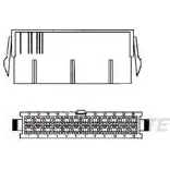 TE Connectivity-1-1586861-8 Einzeladersteckverbinder, Gehäuse 18P PM PLUG VAL-U-LOK PM GW