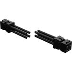 Cable Assembly UL 10002 0.05m 24AWG Wire to Board to Wire to Board 4 to 4 POS F-F Crimp-Crimp Bag