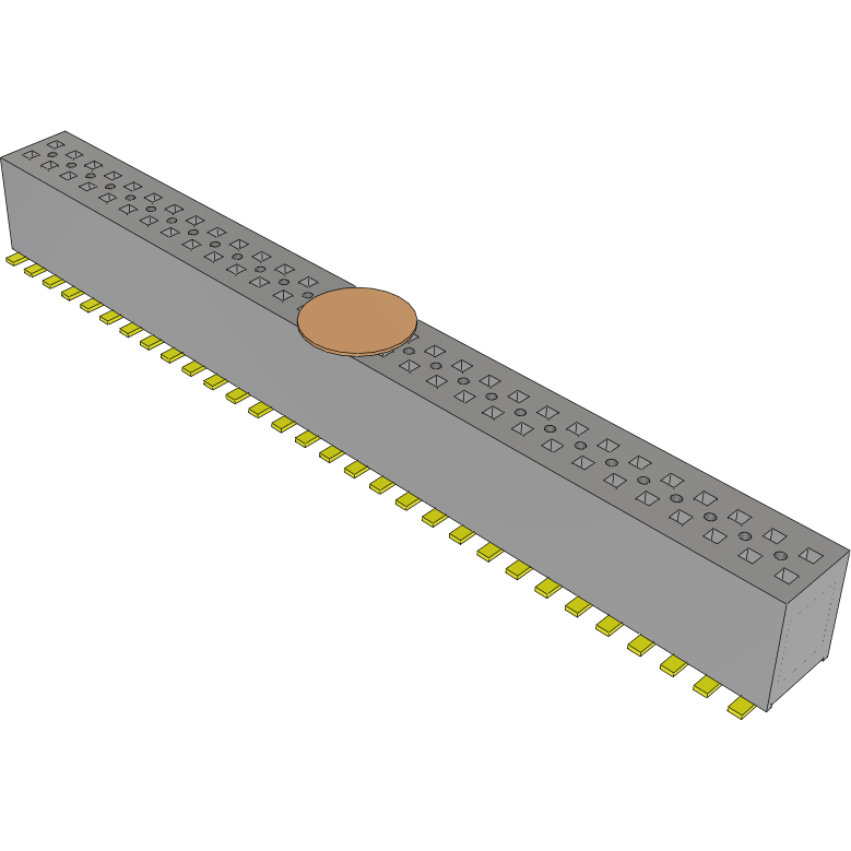 Samtec-FLE-130-01-G-DV-A-K-TR Steckverbinderleisten und Leiterplattenbuchsen Conn Socket Strip SKT 60 POS 1.27mm Solder ST SMD T/R