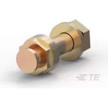 TE Connectivity-5206514-6 Connector Accessories Connector Accessories Locking Post Straight Steel Yellow Chromate Over Zinc Kit
