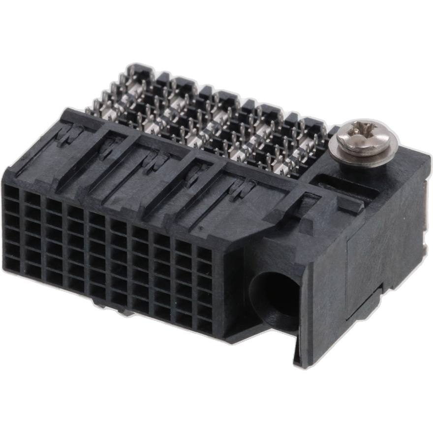 Molex-0764603020 Blackplane del conector Conn Backplane RCP 60 POS 1.9mm Press Fit RA Thru-Hole Impact™ Tray