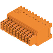 Weidmuller-1277360000 Steckverbinder, Klemmenblöcke Conn Plug-in Terminal Block F 20 POS 3.5mm Push-In Spring ST Cable Mount 9.5A Box