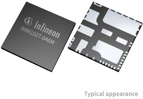 Infineon Technologies AG-IMM102T046MXUMA1 Bewegungsmotorsteuerung iMOTION™ Smart IPM integrating MCE 2.0 motor & PFC controller and three phase inverter with 600V/1.4Ω RDS(on) MOSFETs in 12x12 mm PQFN package
