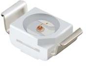 Everlight Electronics-67-21/GBC-YV2W2N/2A0 LED LED Uni-Color Green 518nm 2-Pin PLCC T/R