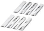PHOENIX CONTACT-0808626:0001 Steckverbinderzubehör Connector Accessories Zack Marker Strip Straight White