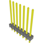 Conn Unshrouded Header HDR 7 POS 2.54mm Solder ST Top Entry Thru-Hole Bulk